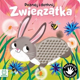Sensoryczna książka ZWIERZĄTKA poznaj i dotknij 4