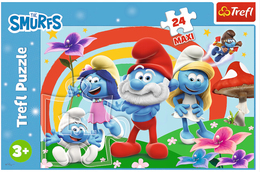 PUZZLE 24 Maxi SMERFY Smerfny dzien 2