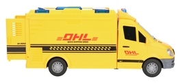 Auto z napędem BUS DOSTAWCZY światło dźwięk KURIER WIEZIE TWOJĄ PACZKĘ 4