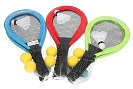 Rakietki zestaw do gry - badminton kometka piłki 3