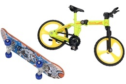 Rower+ deskorolka mini fingerboard zestaw 2