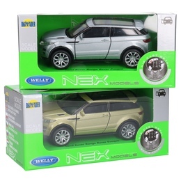 Auto Land Rover Range Rover Evoque model metalowy WELLY 2
