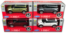 Auto Land Rover Range Rover Evoque model metalowy WELLY 8