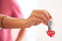 Brelok serce LOVE 12szt WALENTYNKI i nie tylko 8