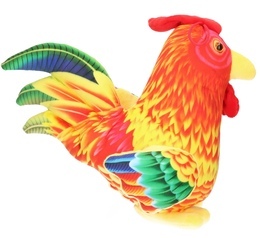 Maskotka KOGUT z głosem 25cm 3