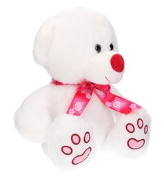 Maskotka MIŚ Z KOKARDKĄ 35cm 3