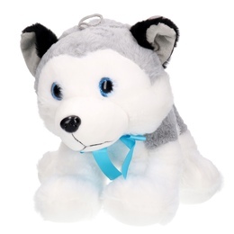 Maskotka PIES HUSKY z głosem 26cm 3