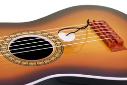 Duża GITARA AKUSTYCZNA  zabawkowy instrument dla dzieci  4