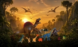 Figurki DINOZAURY zestaw Jurajski Park 6