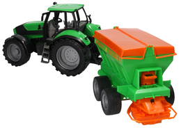Traktor z przyczepą do nawozów MASZYNA ROLNICZA 3