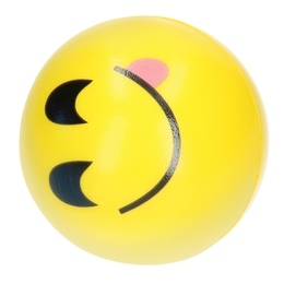 Piłka piankowa EMOTIKON 9cm 1szt 3