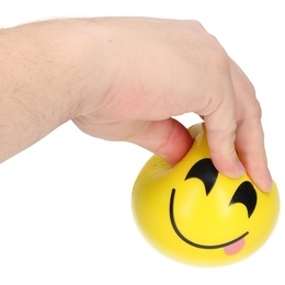 Piłka piankowa EMOTIKON 9cm 1szt 5