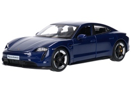 Auto PORSCHE TAYCAN TURBO S model metalowy BURAGO 1:24 5