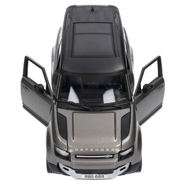 Auto LAND ROVER DEFENDER 110 2022 BURAGO 1:24 (GRAFITOWY) 4