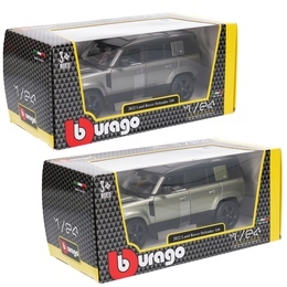 Auto LAND ROVER DEFENDER 110 2022 BURAGO 1:24 (GRAFITOWY) 2