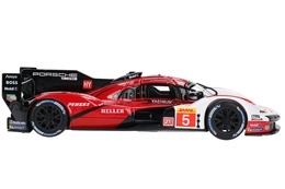 Auto PORSCHE 963 model metalowy BURAGO 1:24  6
