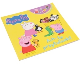 Książka ŚWINKA PEPPA Ach, te przytulanki. Opowiadania z naklejkami 2