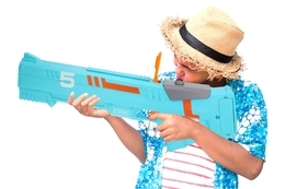 Duży automatyczny pistolet na wodę na akumulator bazooka 4
