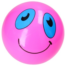 Piłka gumowa BUŹKA smile emotikon 11