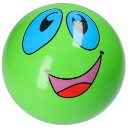 Piłka gumowa BUŹKA smile emotikon 13