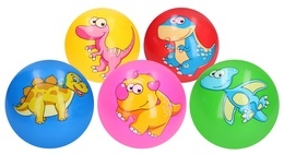 Piłka gumowa DINOZAURY 3