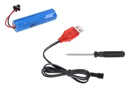 Automatyczny pistolet na wodę ze zbiornikiem na akumulator, ładowarka USB 4