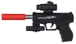 Ręczny pistolet na kulki żelowe z tłumiekim 2