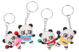 Brelok miś PANDA zestaw 12szt  4