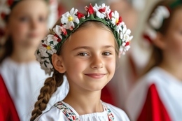Lalka w stroju ludowym, mówi śpiewa PL, strój góralski 4