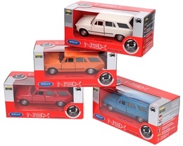 Auto FIAT 125p KOMBI model metalowy z PRL WELLY 2