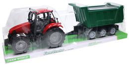 Duży traktor z przyczepą  2