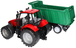 Duży traktor z przyczepą  5