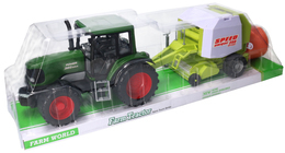Duży traktor z belownicą BELARKA 2