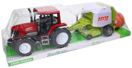 Duży traktor z belownicą BELARKA 3