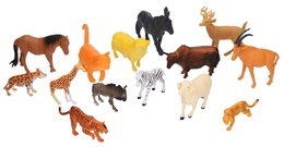Figurki ZWIERZĘTA różne - ZOO 2
