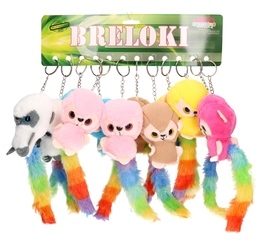Pluszowy brelok LEMUR 1szt 7