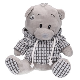 Maskotka MIŚ W BLUZIE 25cm 4