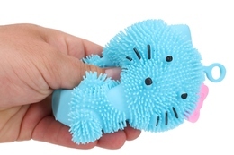 KOTEK KITTY świecący puffer ball gniotek 4