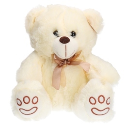 Maskotka MIŚ Z KOKARDKĄ 25cm 2