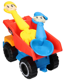 Auto wywrotka do piasku + łopatka grabki  5