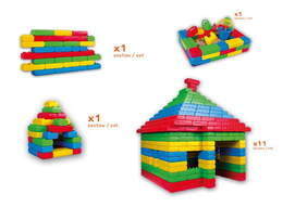 KLOCKI BUDOWLANE JUNIOR MARIOINEX 33 3