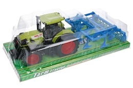 Traktor z broną, maszyna rolnicza 6
