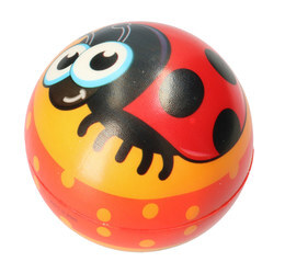 Piłka piankowa WESOŁE ZWIERZĘTA 10cm 5