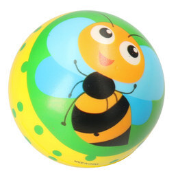 Piłka piankowa WESOŁE ZWIERZĘTA 10cm 6