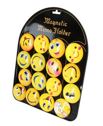 Magnes EMOTIKON do tablic, na lodówkę 4