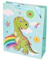 Torebka prezentowa DINOZAUR 32x26x10cm 4