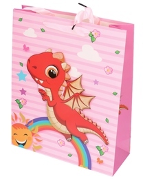 Torebka prezentowa DINOZAUR 32x26x10cm 6