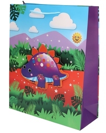 Torebka prezentowa DINOZAUR 31,5x26x10cm 4