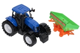 Traktor z przyczepą do nawozów MASZYNA ROLNICZA 4