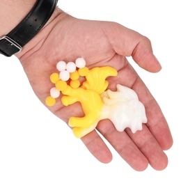 Antystresowy gniotek KONIK gadżet do ściskania z brokatem SQUISHY 3